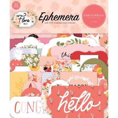 Carta Bella Flora No. 5 Die Cuts - Ephemera